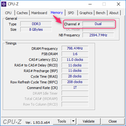 CPU-Z画面1